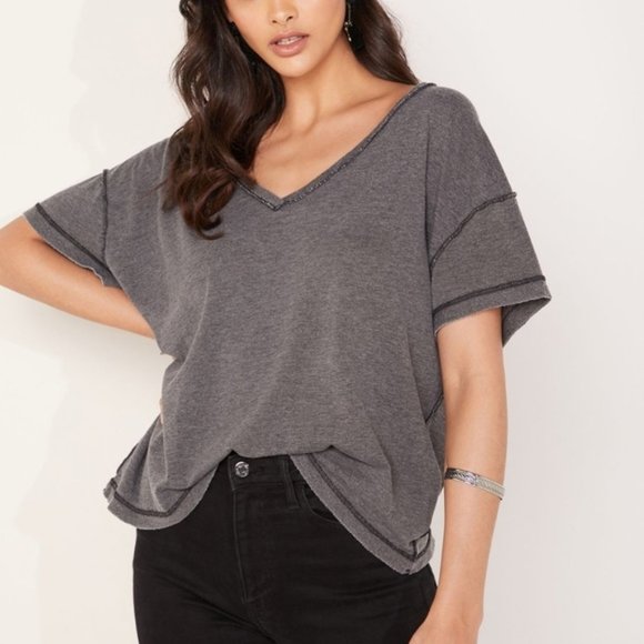 Free People Tops - Free People All Mine Black Tee. S,M